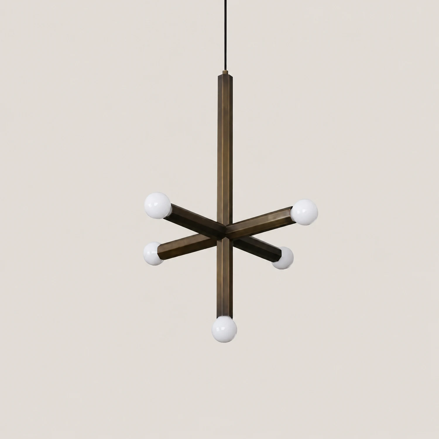 Brass Union Pendant Lamp - Lumpaz