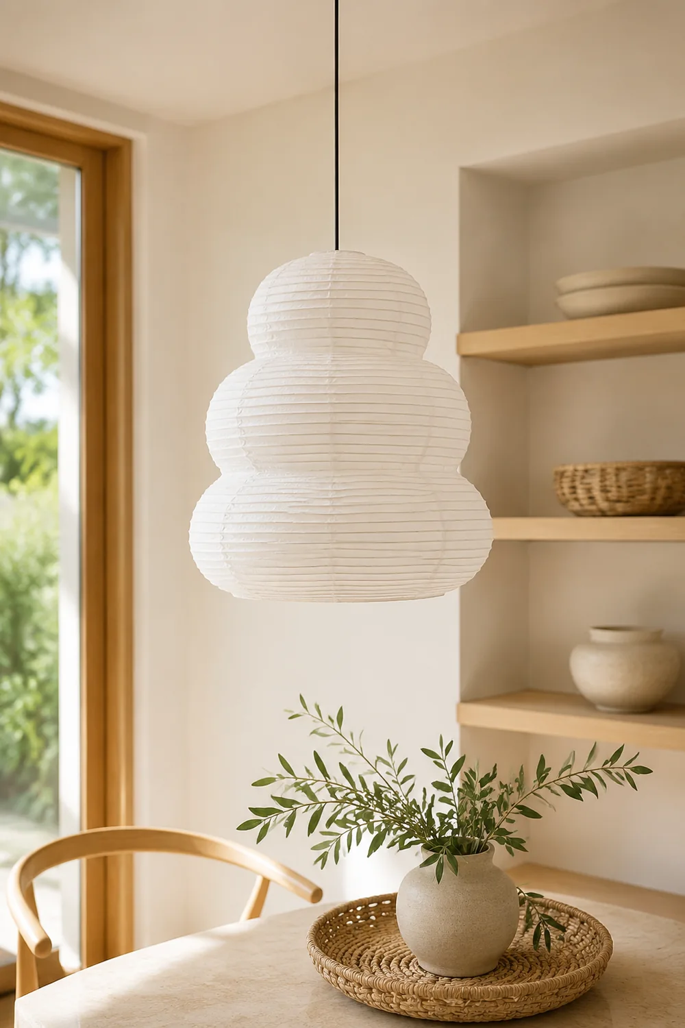Washi 24N Pendant Light - Lumpaz