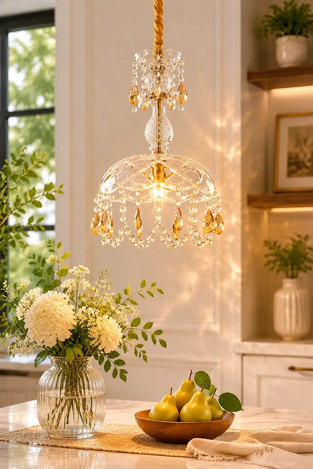 Rondelle Pendant Lamp - Lumpaz