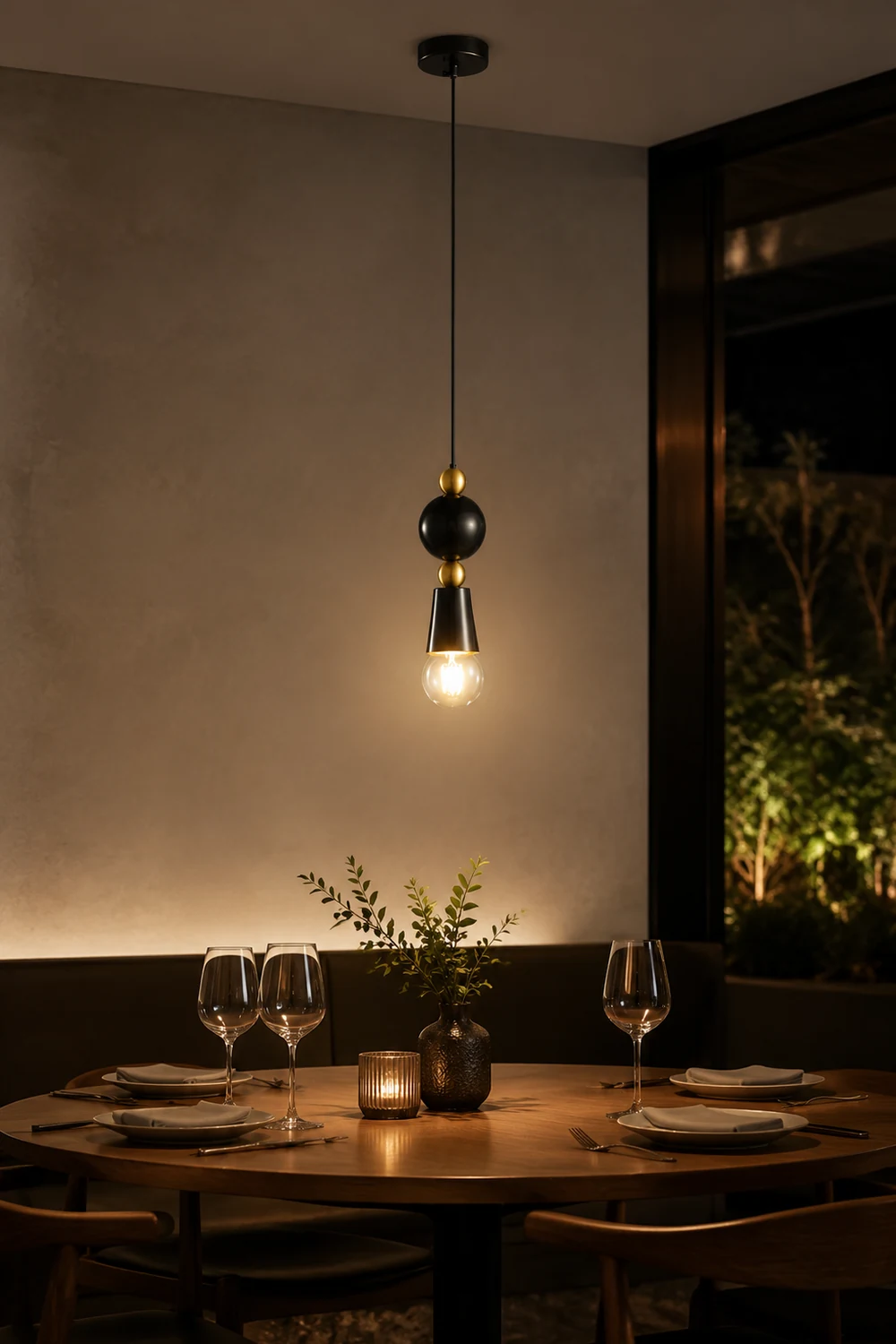 Spindle Pendant Lamp - Lumpaz