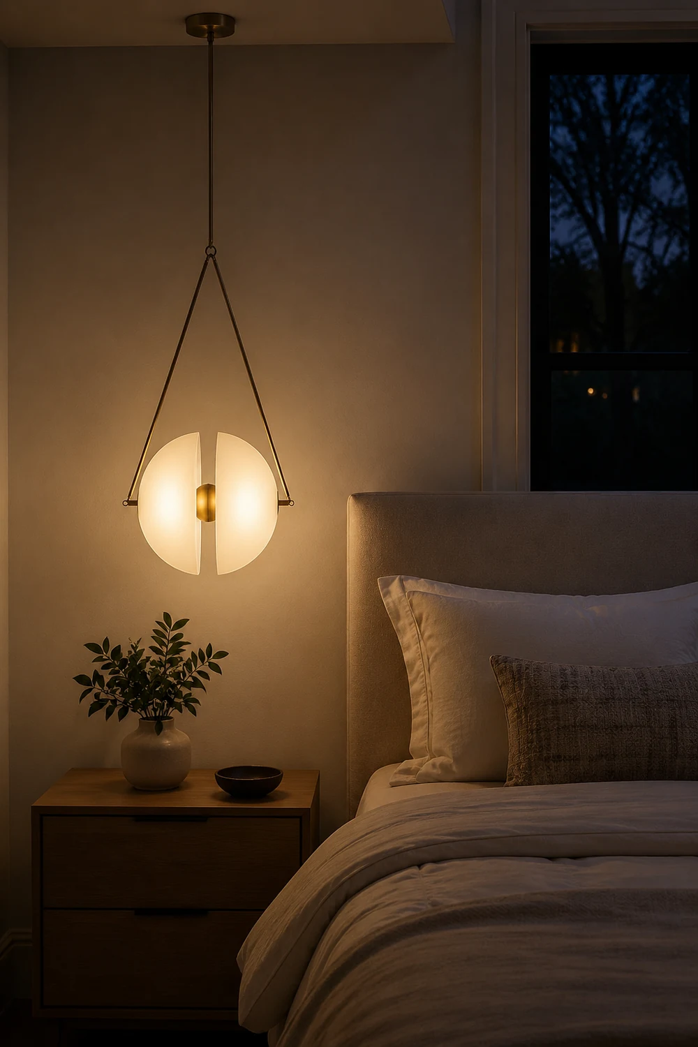 Oyster Glass Pendant Lamp - Lumpaz