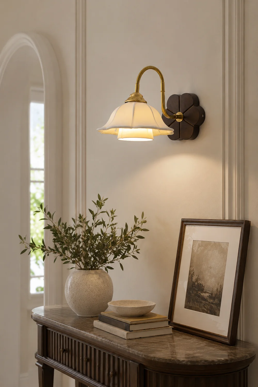 Rosette Wall Lamp - Lumpaz