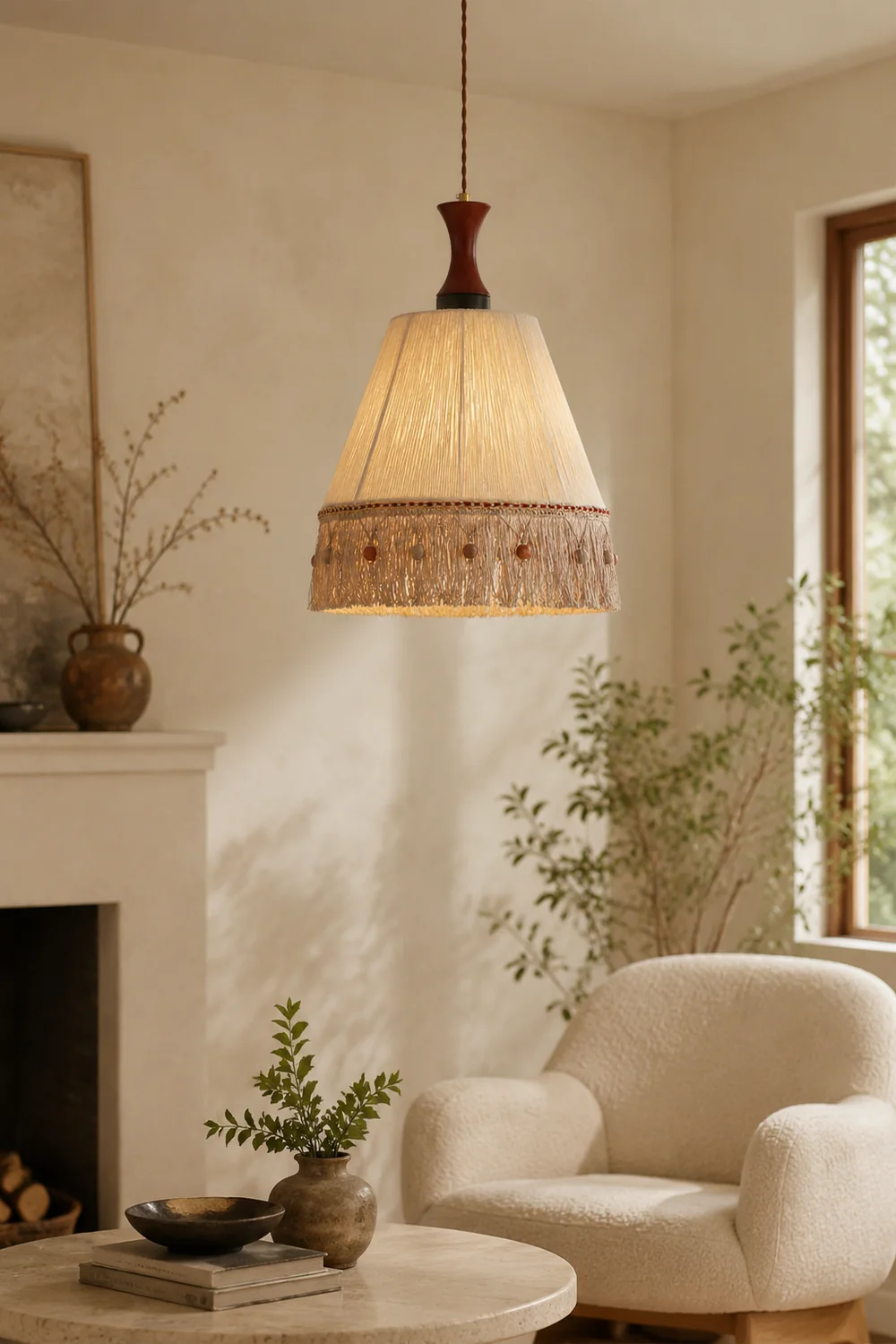 Fringe Pendant Lamp - Lumpaz