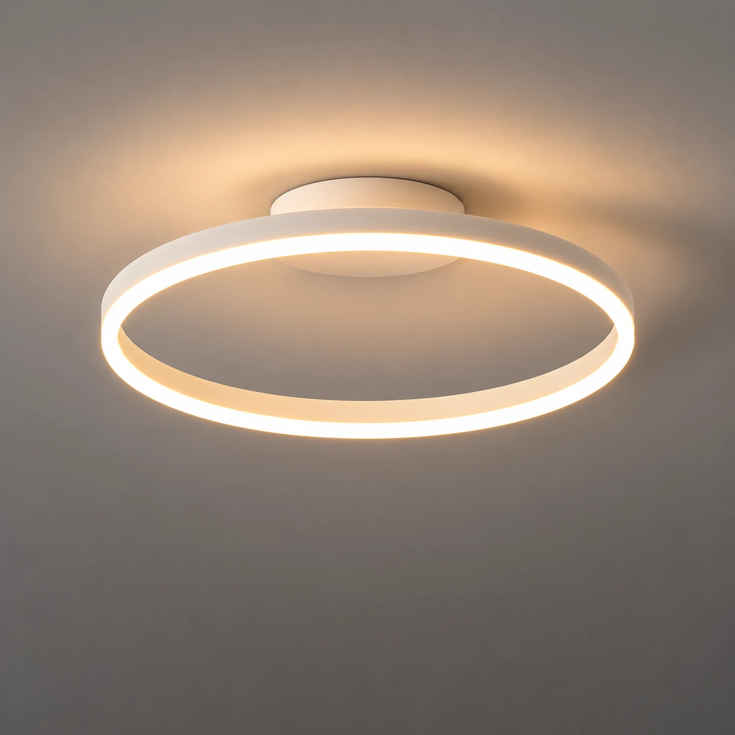 Nordic LED Geometry Circle Ceiling Light - Lumpaz
