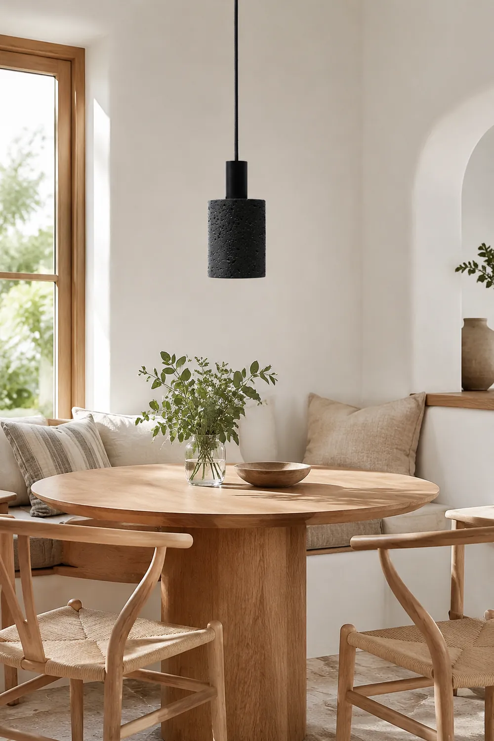 N Stone Pendant Lamp - Lumpaz