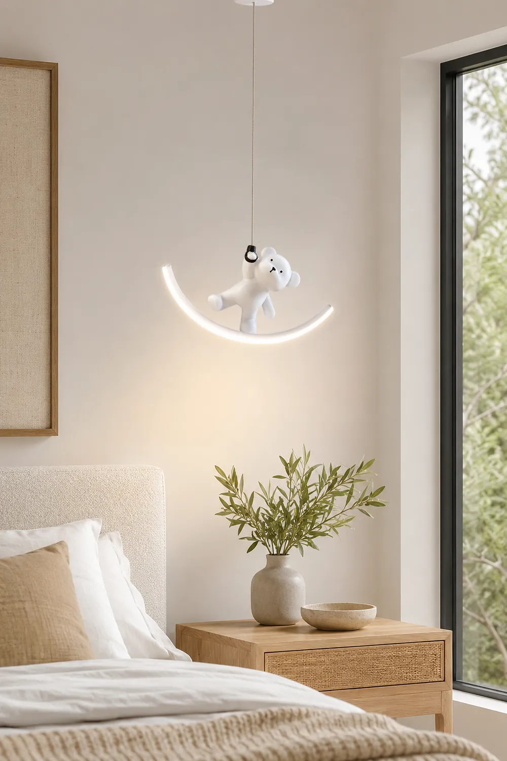 Bear Resin Pendant Lamp - Lumpaz