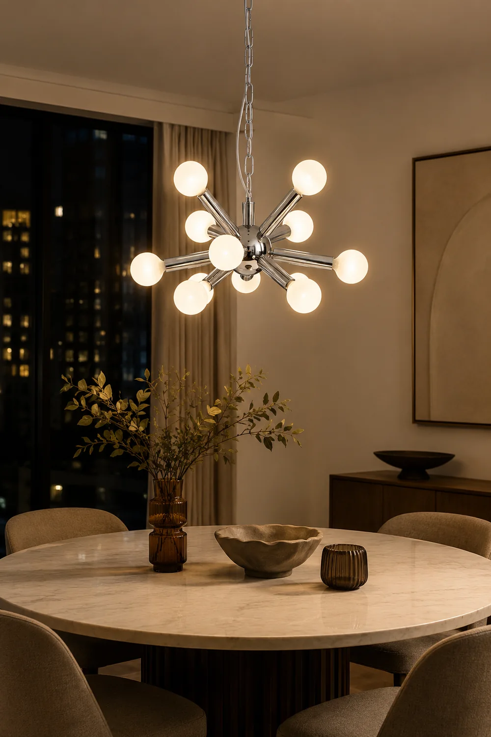 Atomic Age Chandelier - Lumpaz