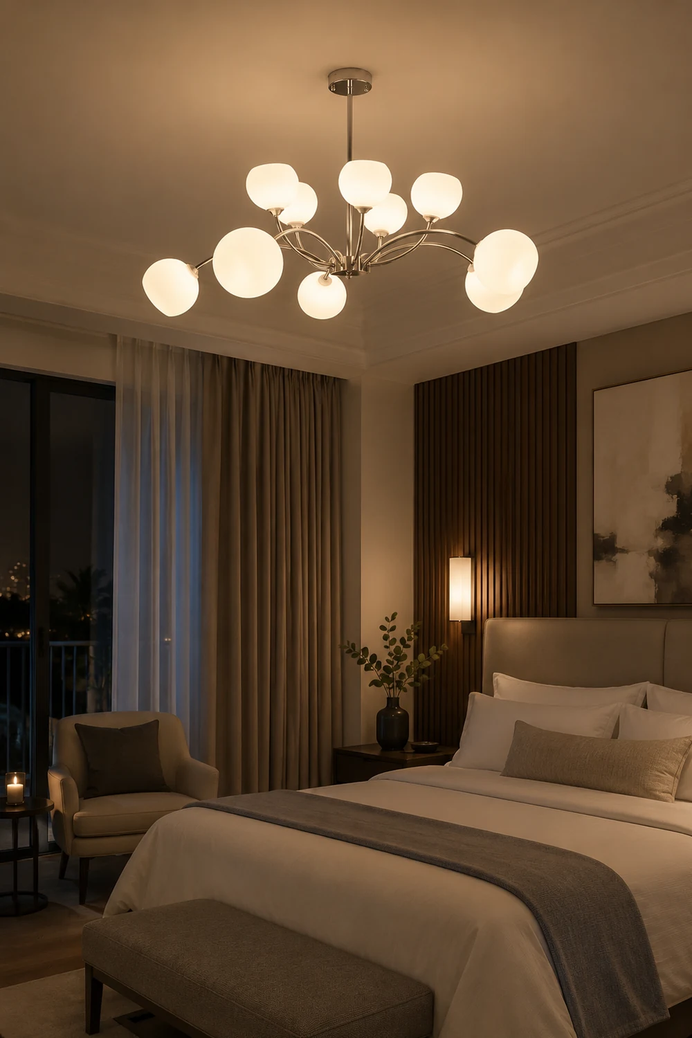 Hubbardton Chandelier - Lumpaz