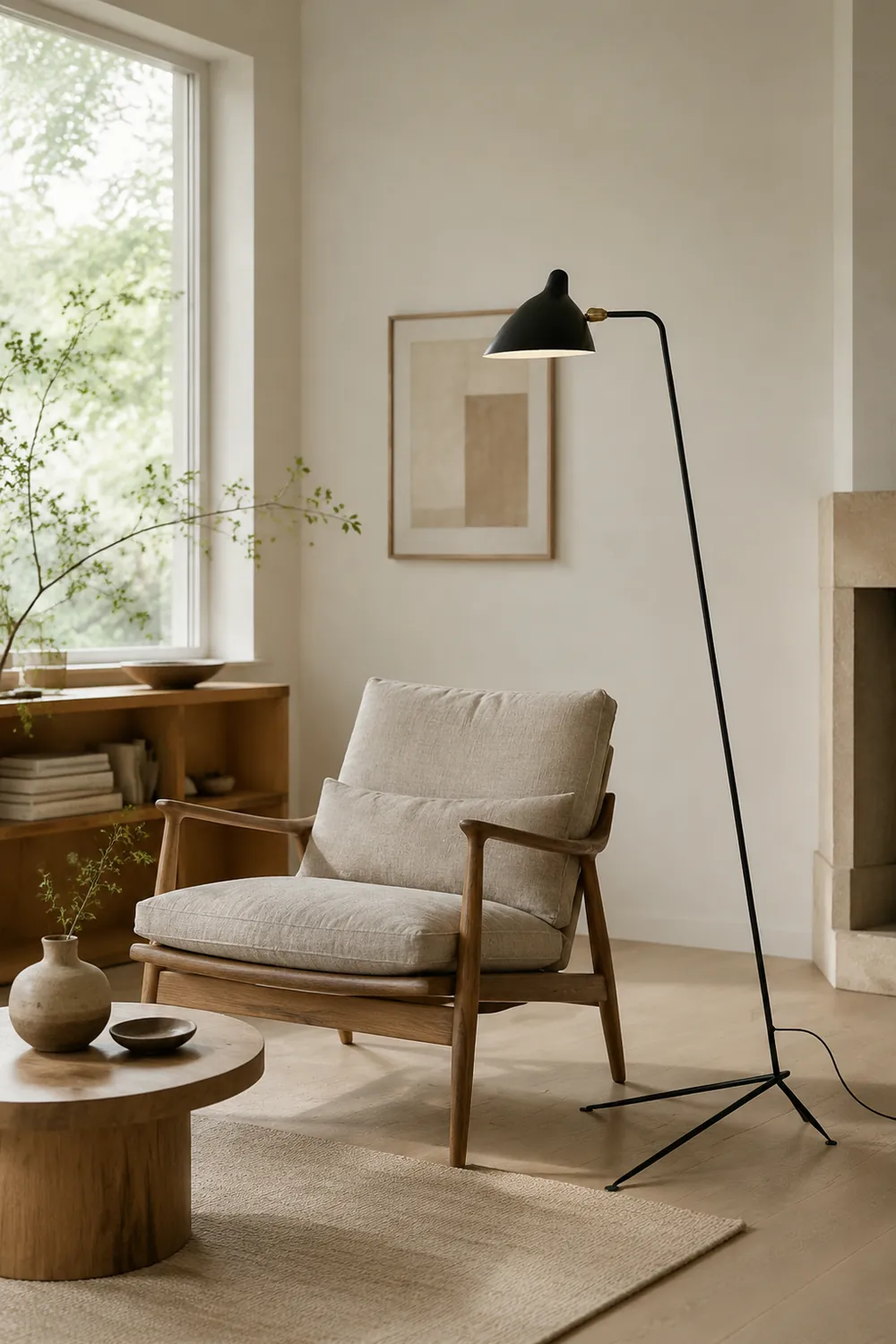 Serge Mouille Floor Lamp - Lumpaz