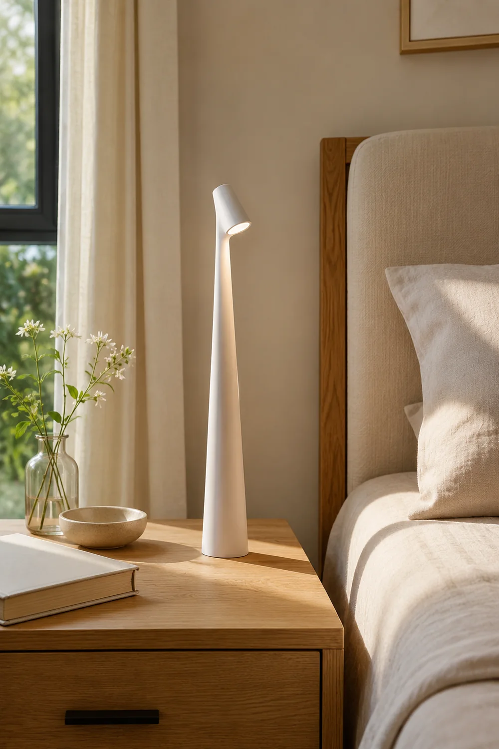 Africa Built-in Battery Table Lamp - Lumpaz