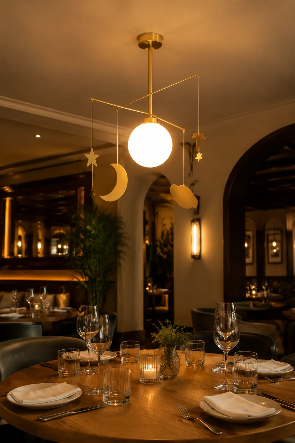 Camille Mobile Chandelier - Lumpaz