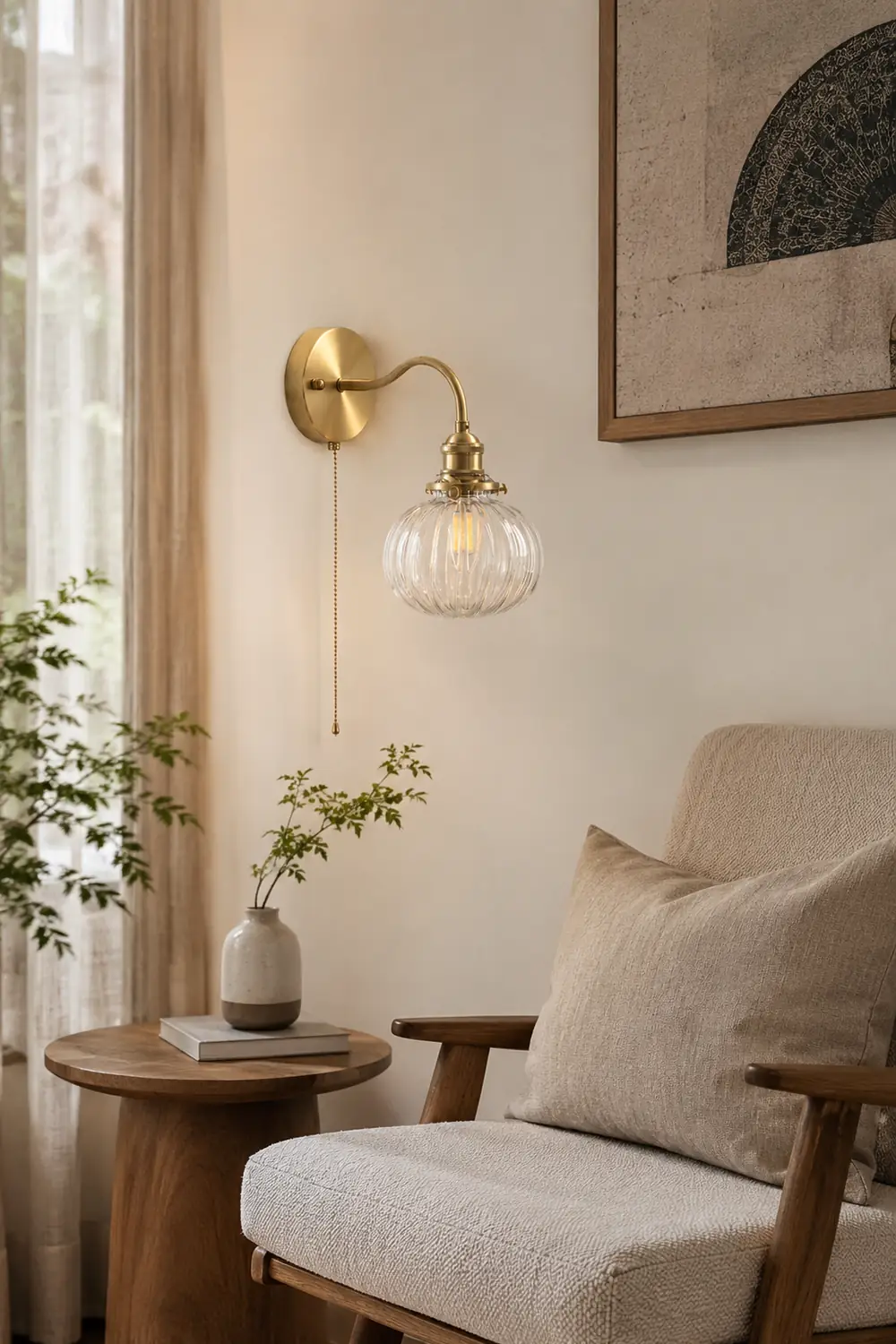 Wingbo Glass Wall Lamp - Lumpaz
