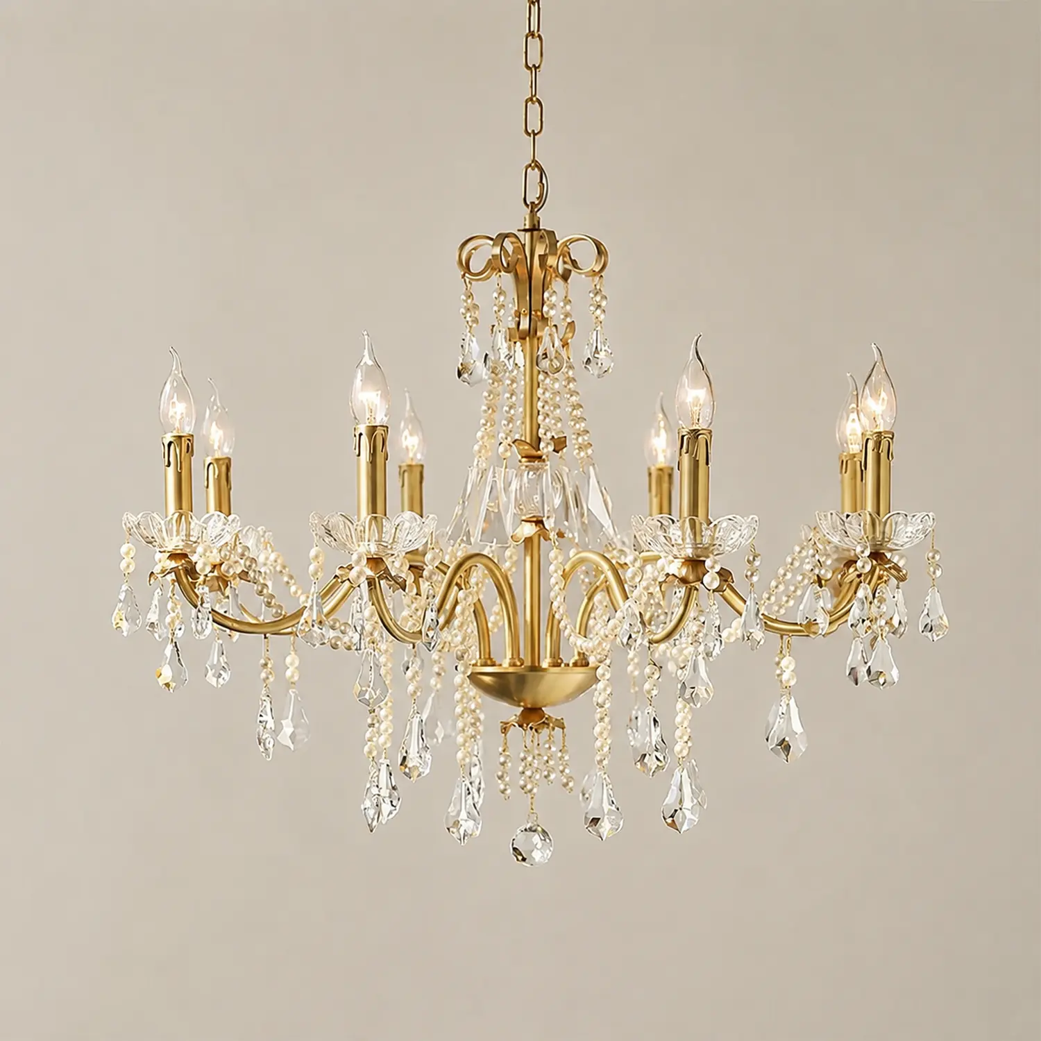 Allegri Crystal Chandelier - Lumpaz