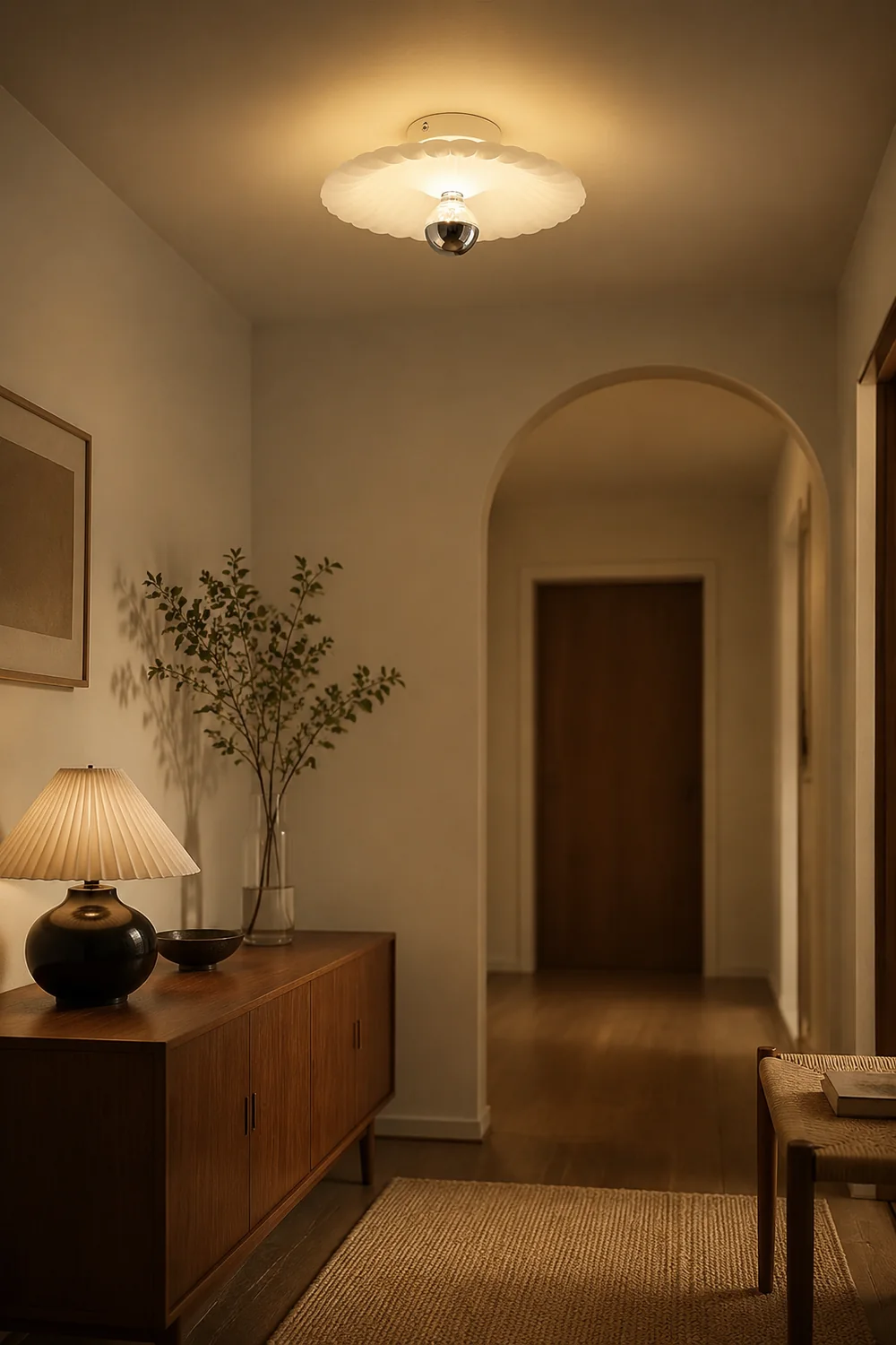 Pleated Ceiling Lamp - Lumpaz