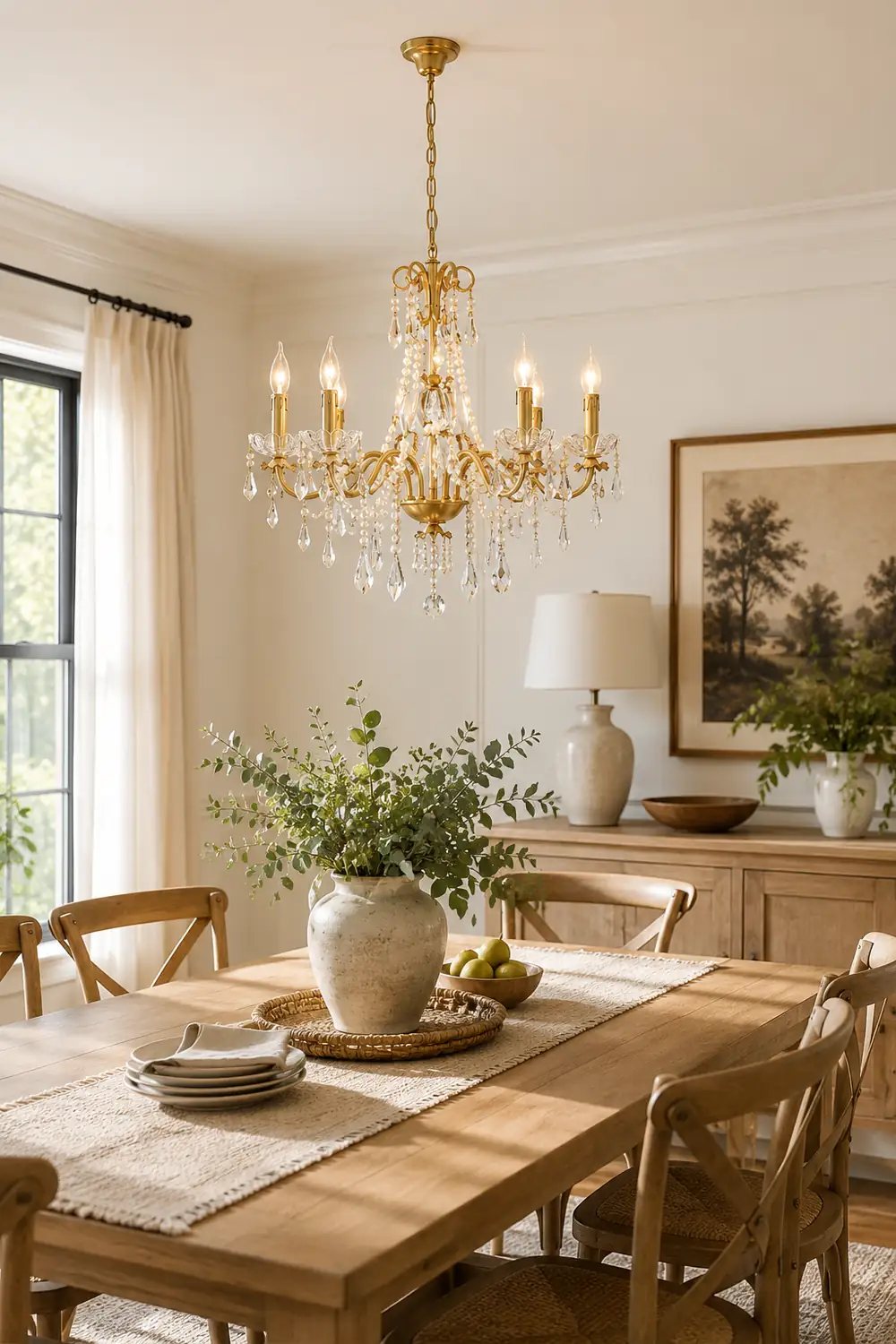 Allegri Crystal Chandelier - Lumpaz