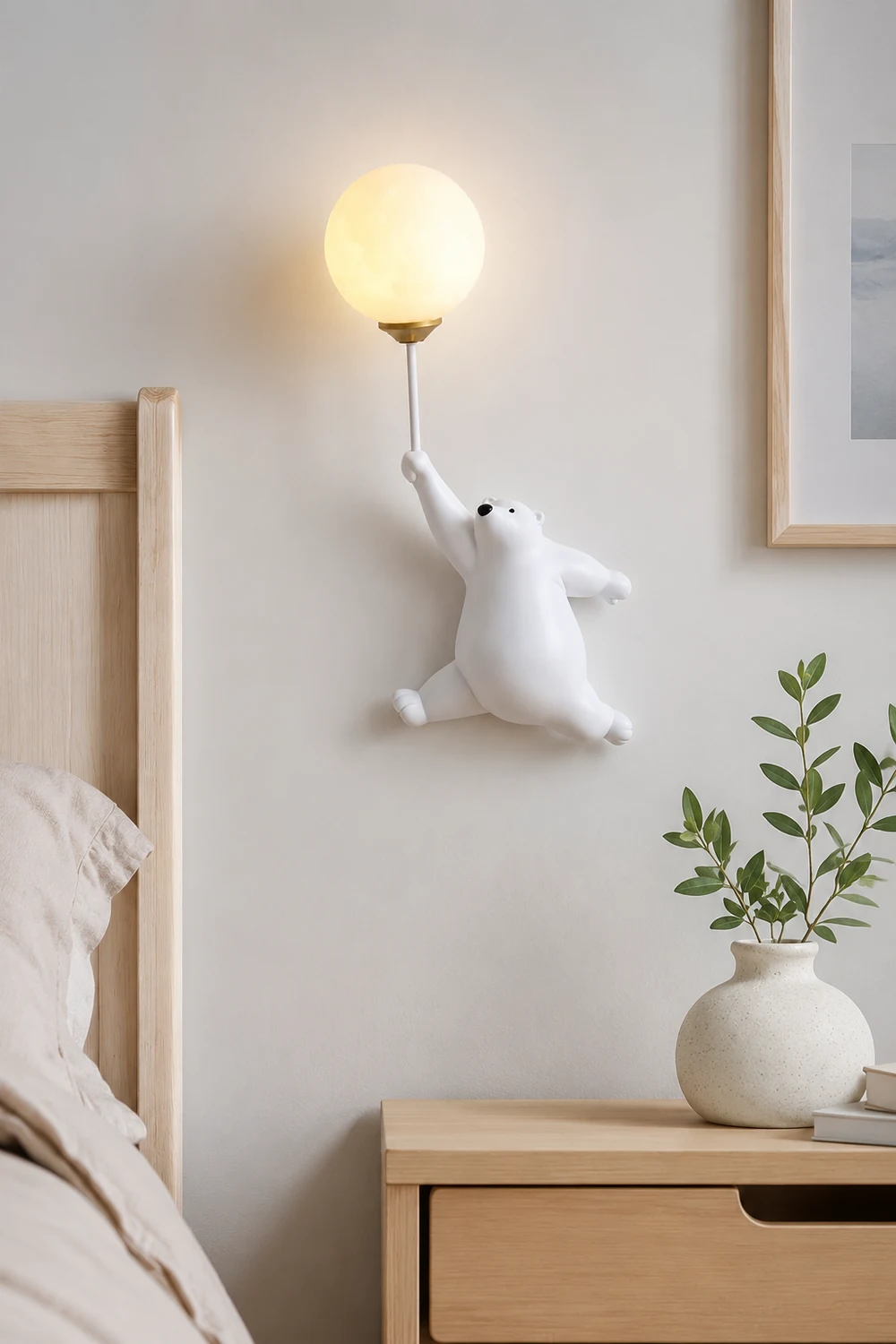 Bear Balloon Wall Lamp - Lumpaz