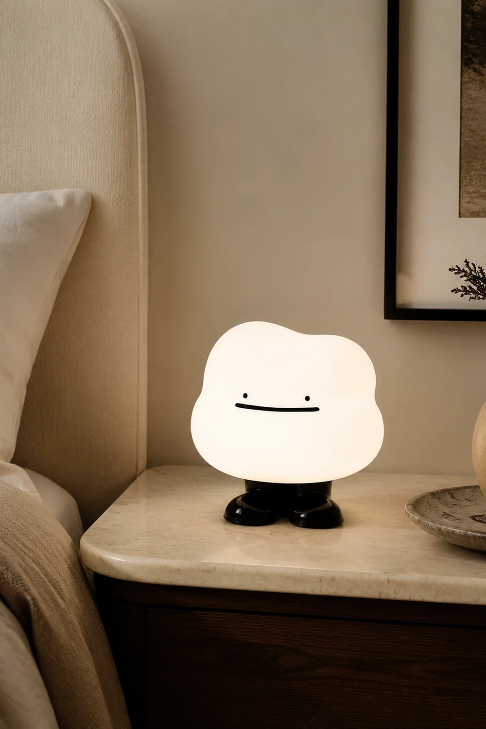 Cloud Night Built-in Battery Table Lamp - Lumpaz