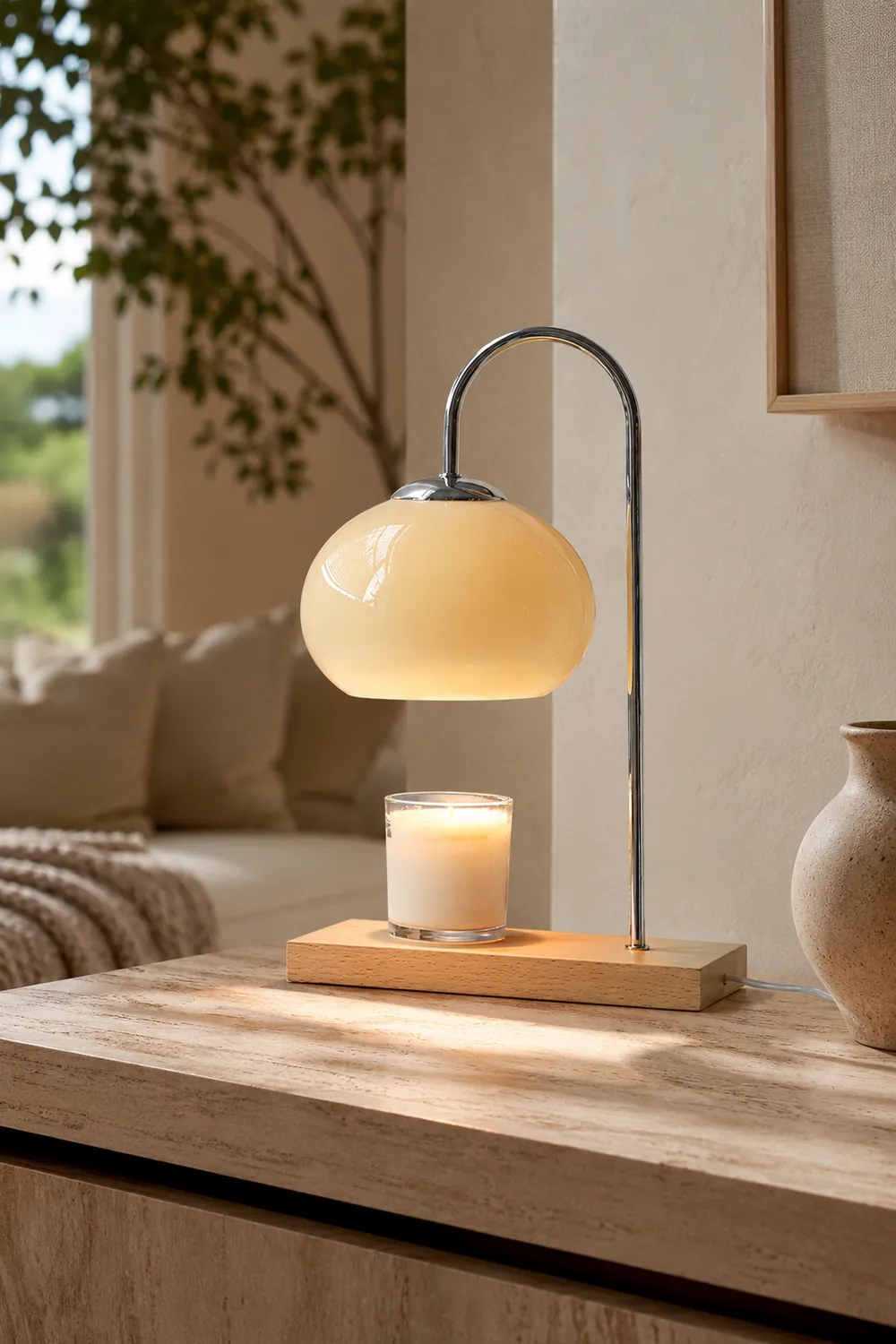 Pearl Candle Warmer Lamp - Lumpaz