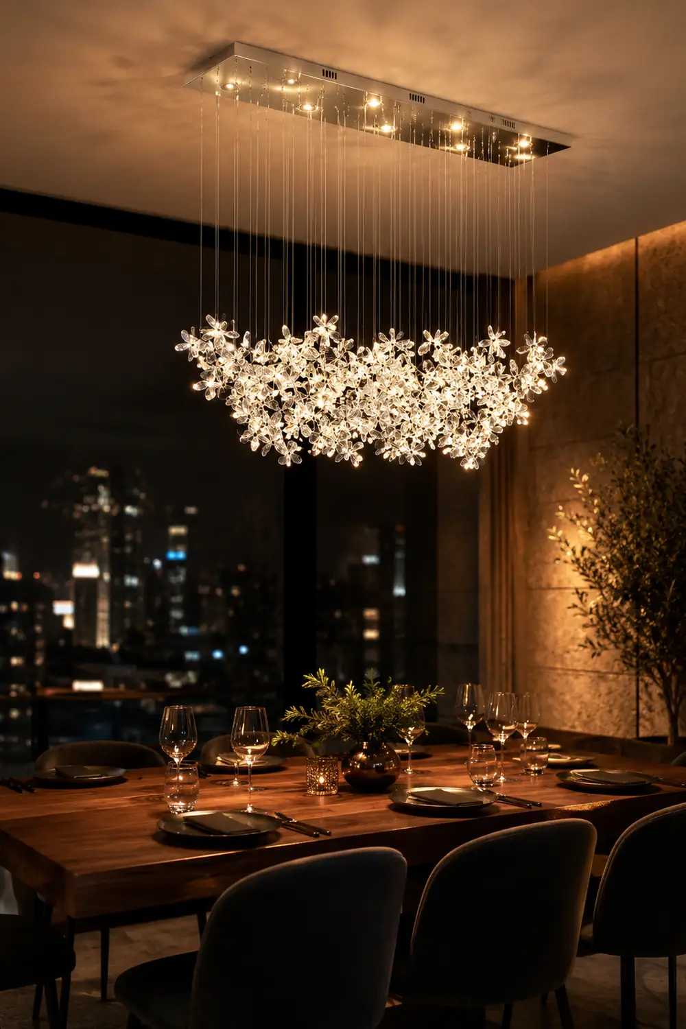 Floating Butterfly Chandelier - Lumpaz
