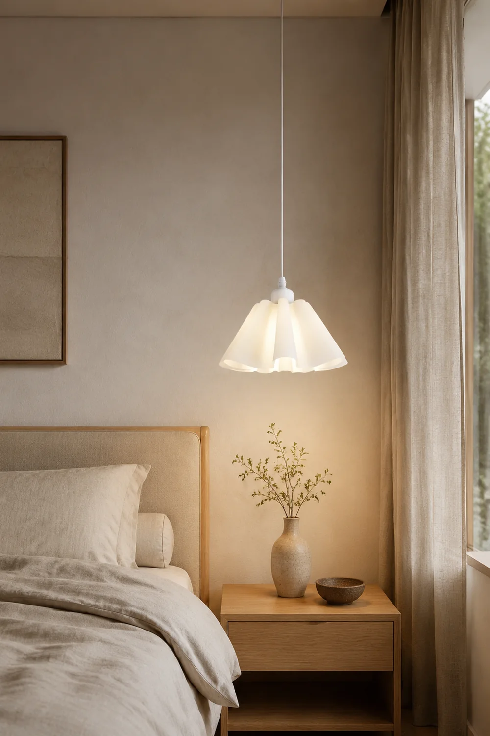 Danish Pleated Pendant Lamp - Lumpaz