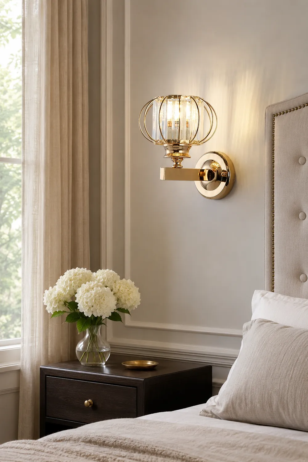 Vintage Modern Luxury Wall Sconce for Bedroom - Lumpaz
