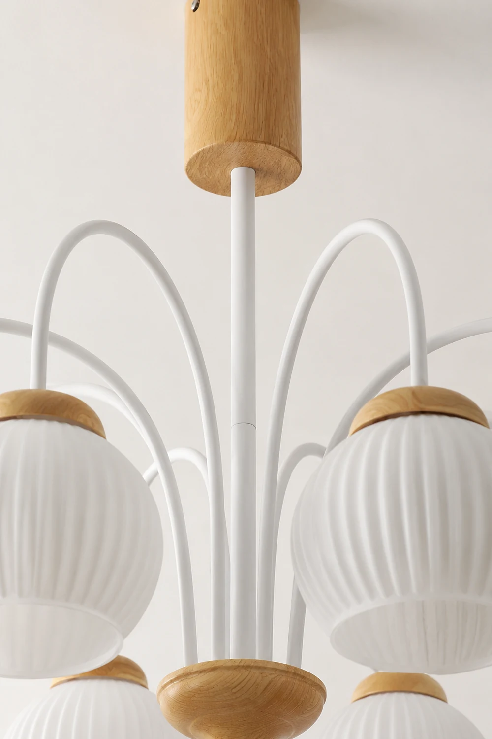 Molecural Wood Chandelier - Lumpaz