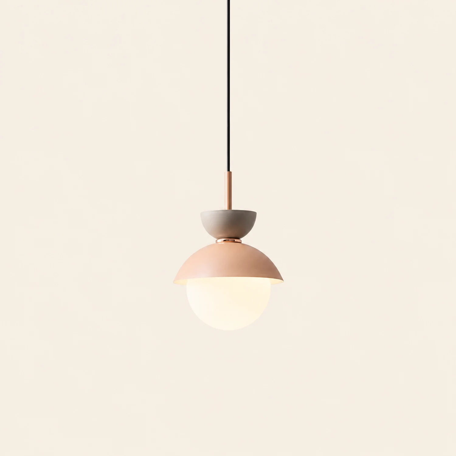 Macaroon Double Heads Metal Pendant Light - Lumpaz