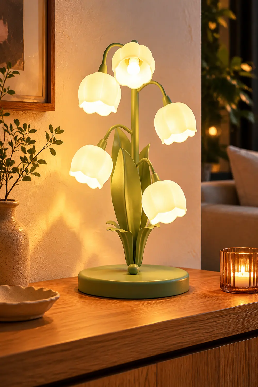 Bell Orchid Table Lamp - Lumpaz