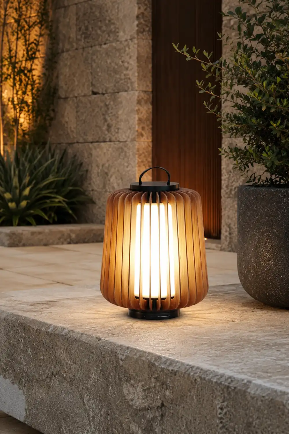 Legno Outdoor Table Lamp - Lumpaz