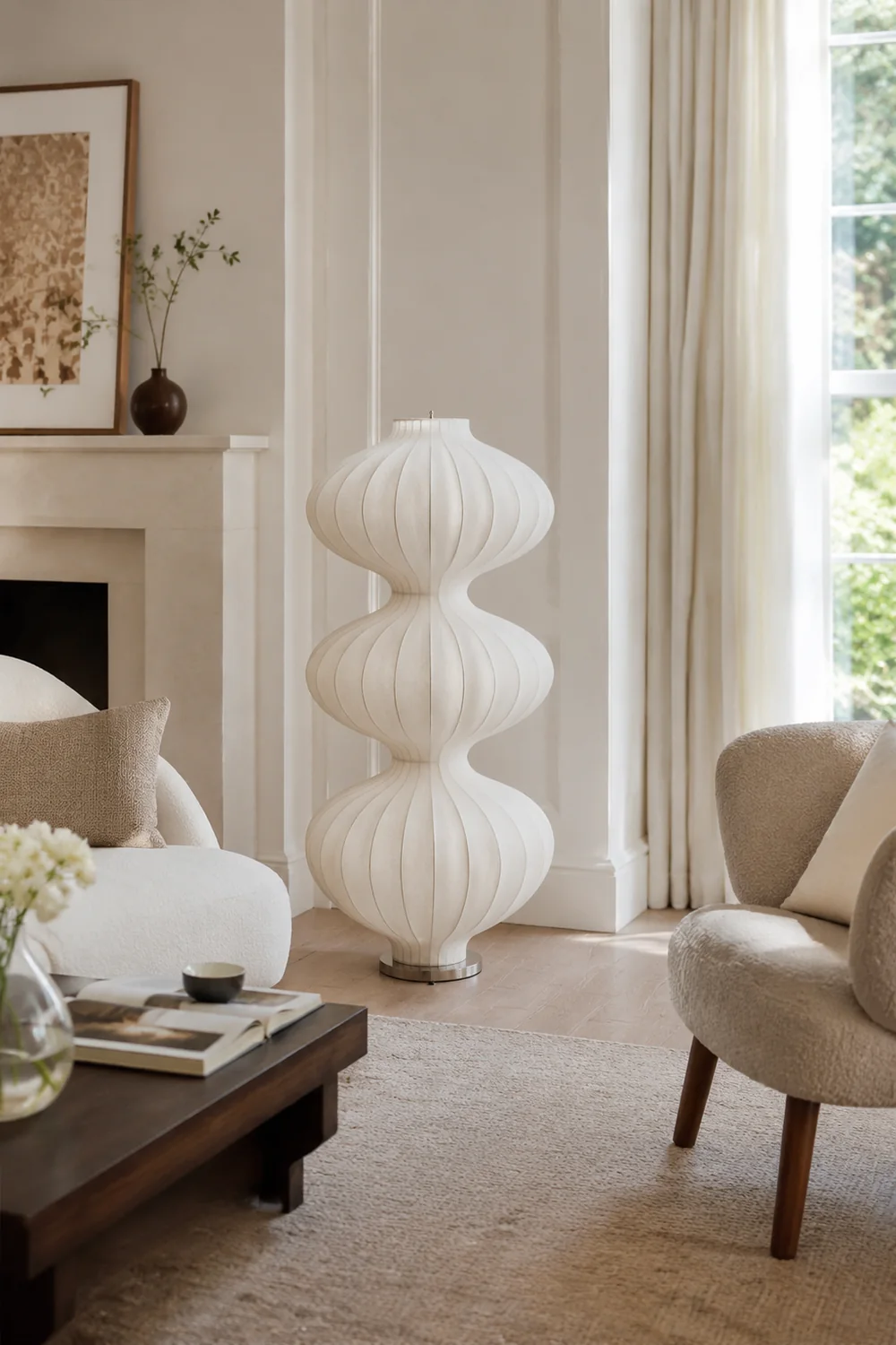 Mudusa Silk Floor Lamp - Lumpaz