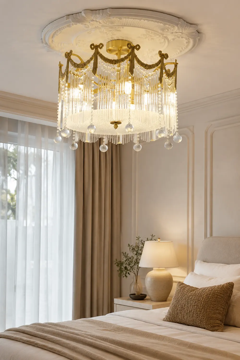 Palace Water Drop Ceiling Lamp - Lumpaz