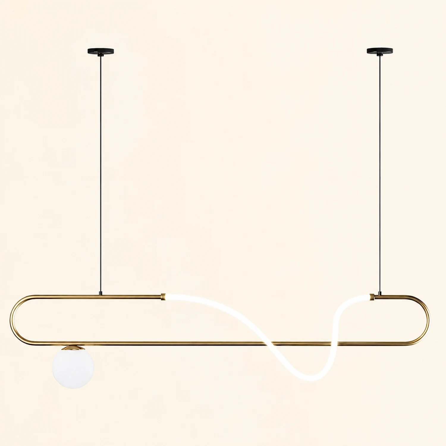 Kulgony Linear Chandelier - Lumpaz