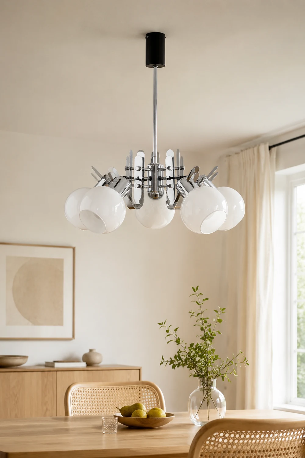 Geometrical Glass Chandelier - Lumpaz