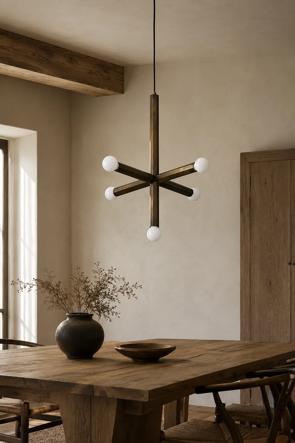 Brass Union Pendant Lamp - Lumpaz