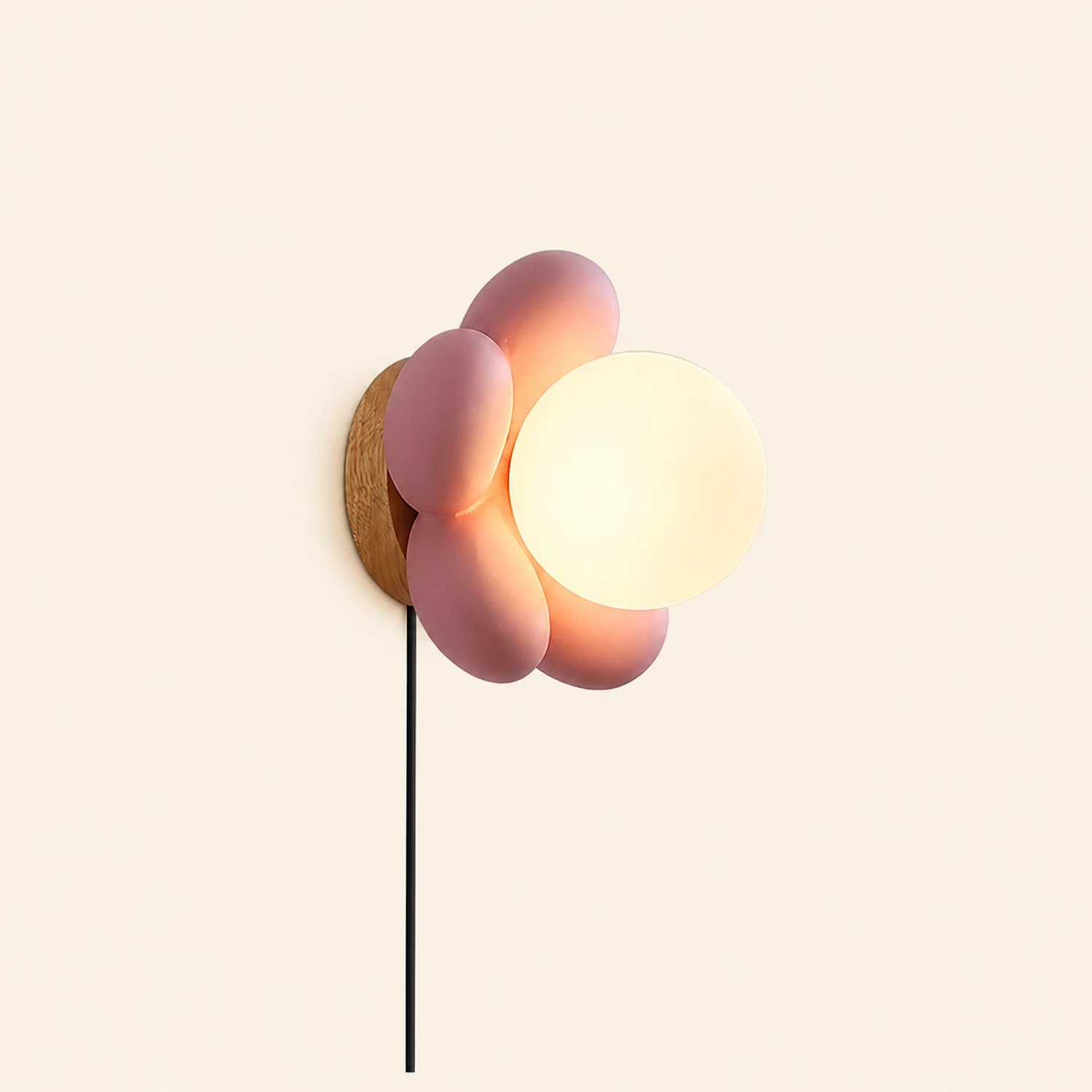 Bloom Flower Plug In Wall Lamp - Lumpaz