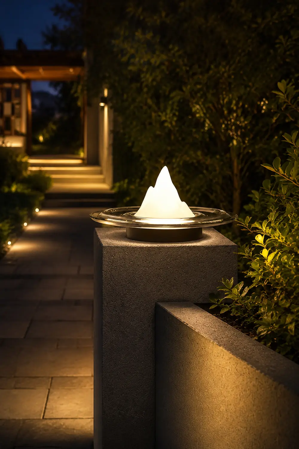Iceberg Outdoor Post Light - Lumpaz