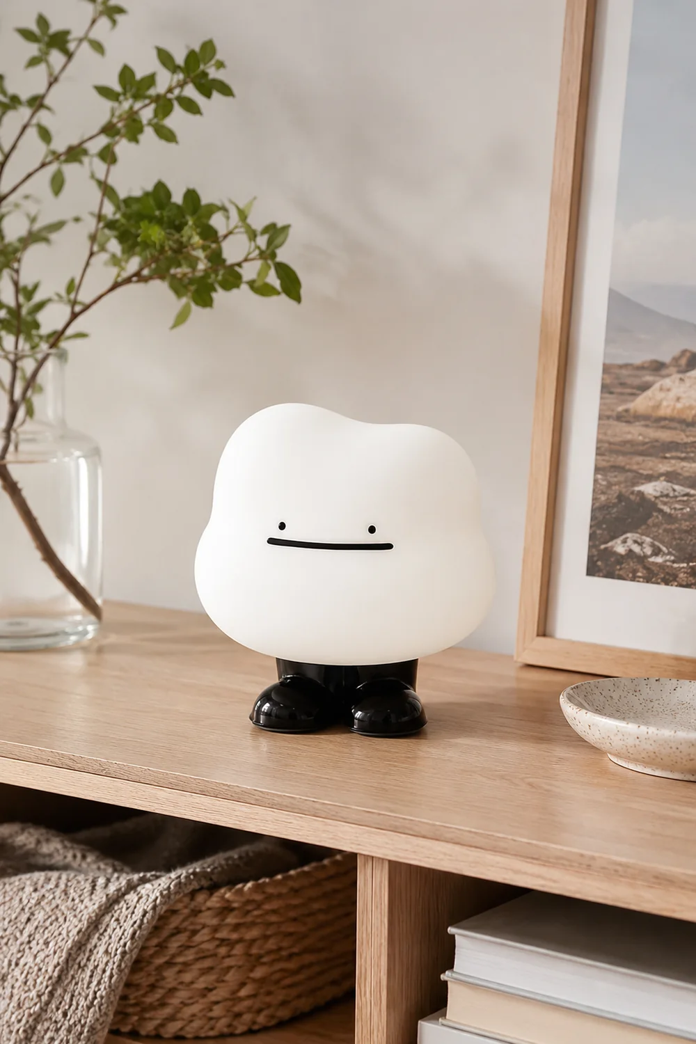 Cloud Night Built-in Battery Table Lamp - Lumpaz