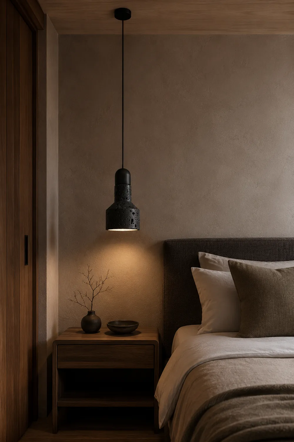 Qie Stone Pendant Lamp - Lumpaz