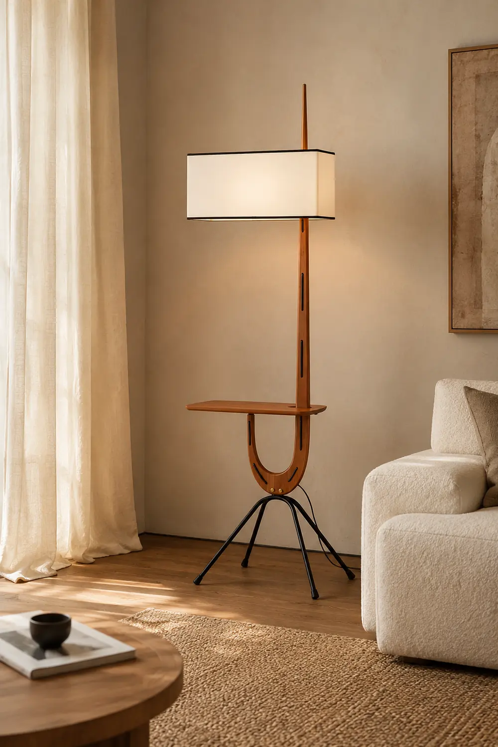 Rispal Giraffe Floor Lamp - Lumpaz