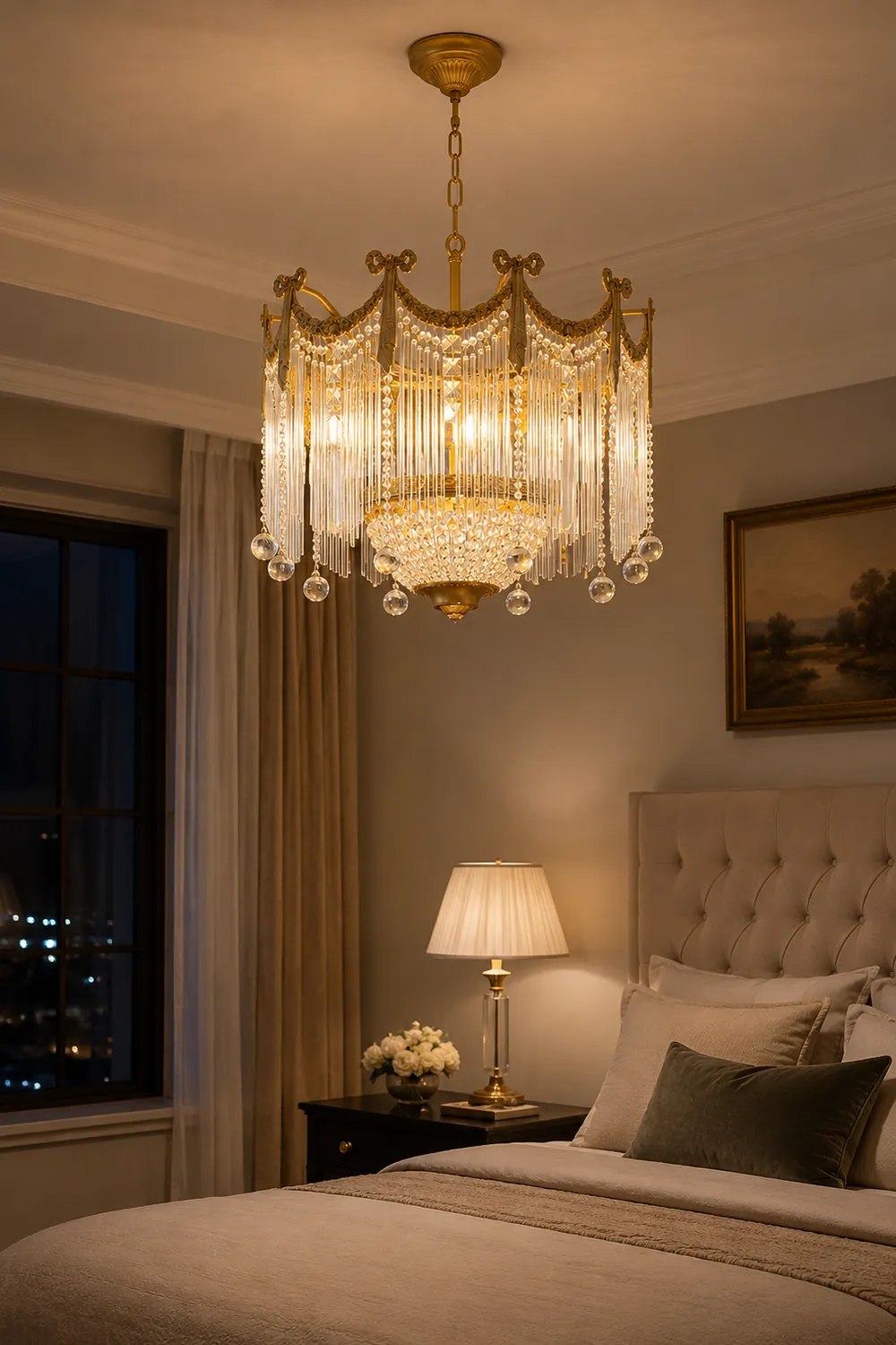 Palace Water Drop Chandelier - Lumpaz