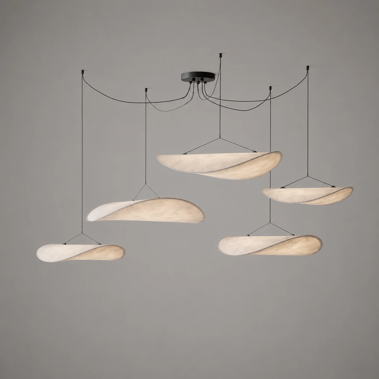 Tense Tyvek Pendant Lamp - Lumpaz