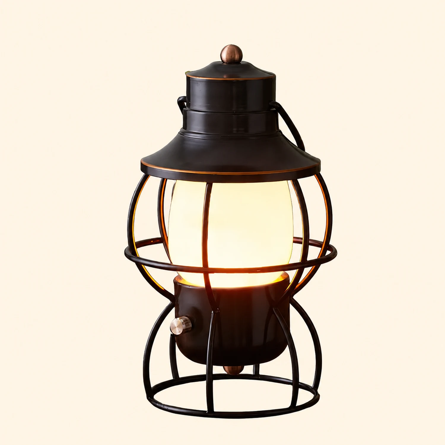 Railroad Lantern Table Lamp - Lumpaz