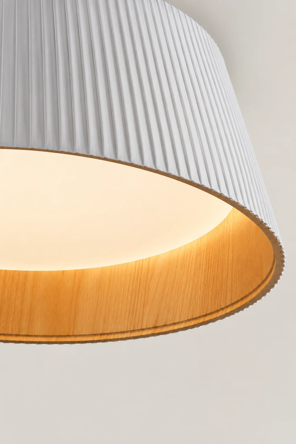 Nordic Resin Conical Ceiling Light - Lumpaz