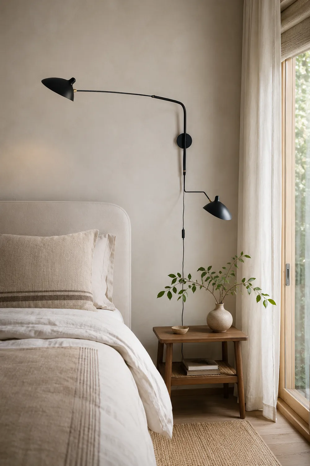 Serge Mouille Plug In Wall Lamp - Lumpaz
