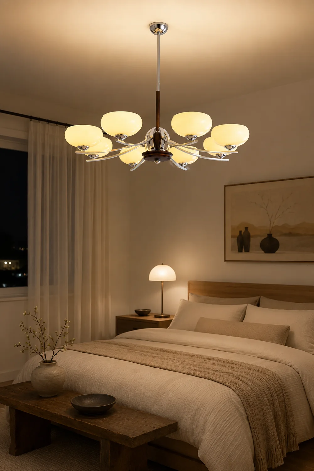 Ryttenberg Glass Chandelier - Lumpaz