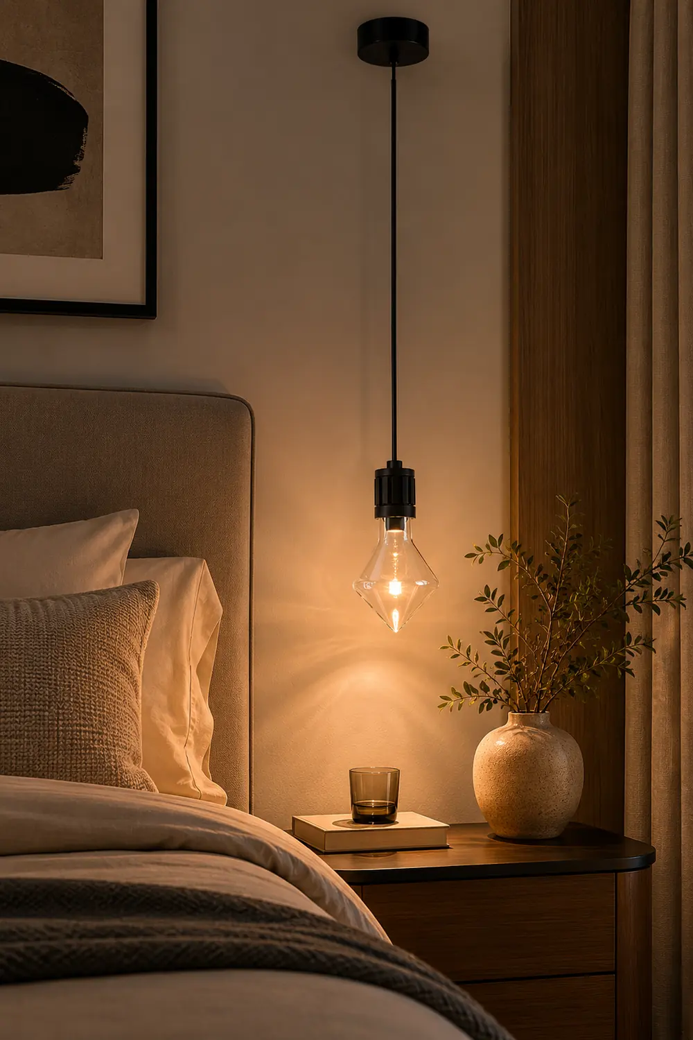 Diamond Glass Pendant Lamp - Lumpaz