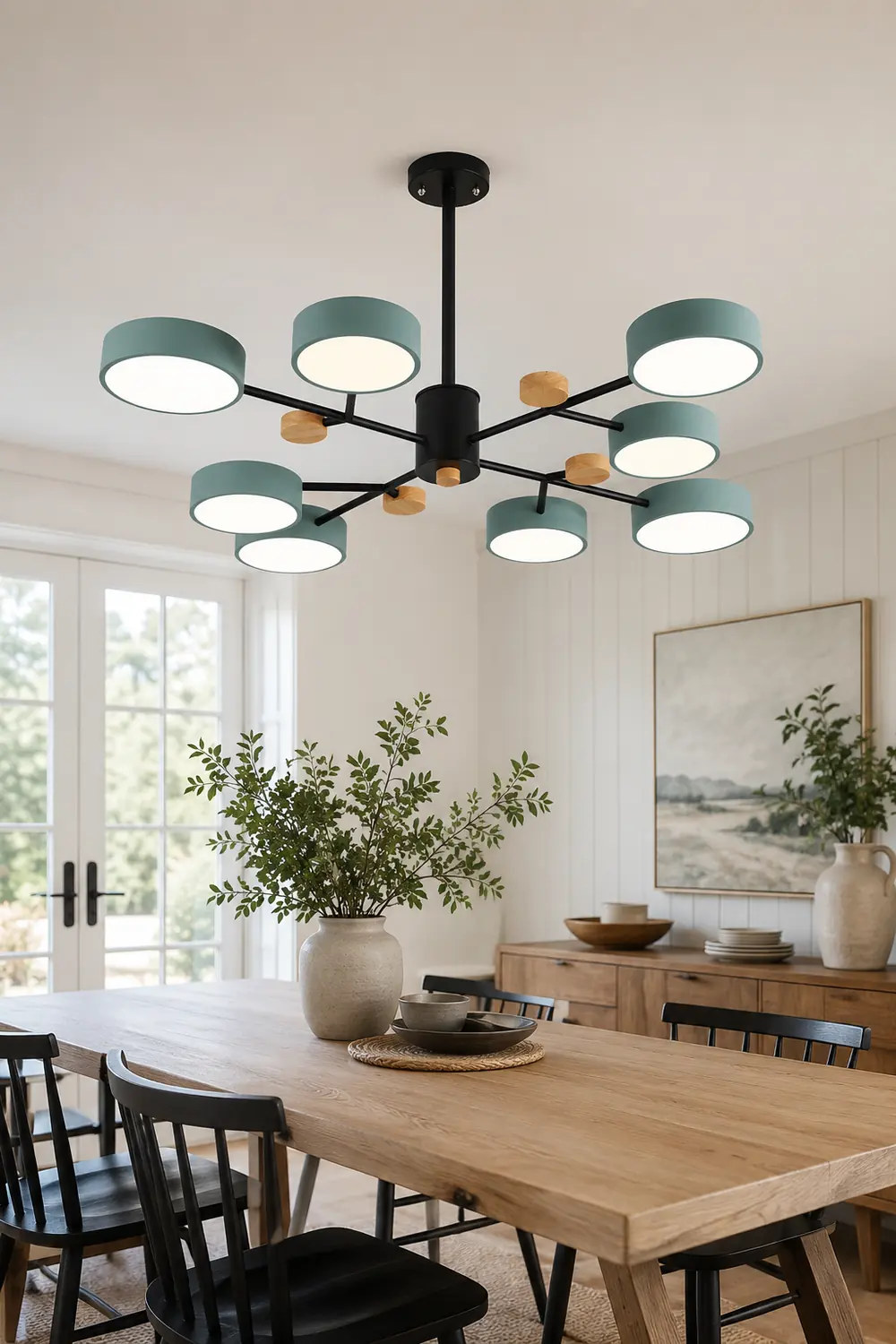 Contemporary Acrylic LED Hanging Pendant Light - Lumpaz