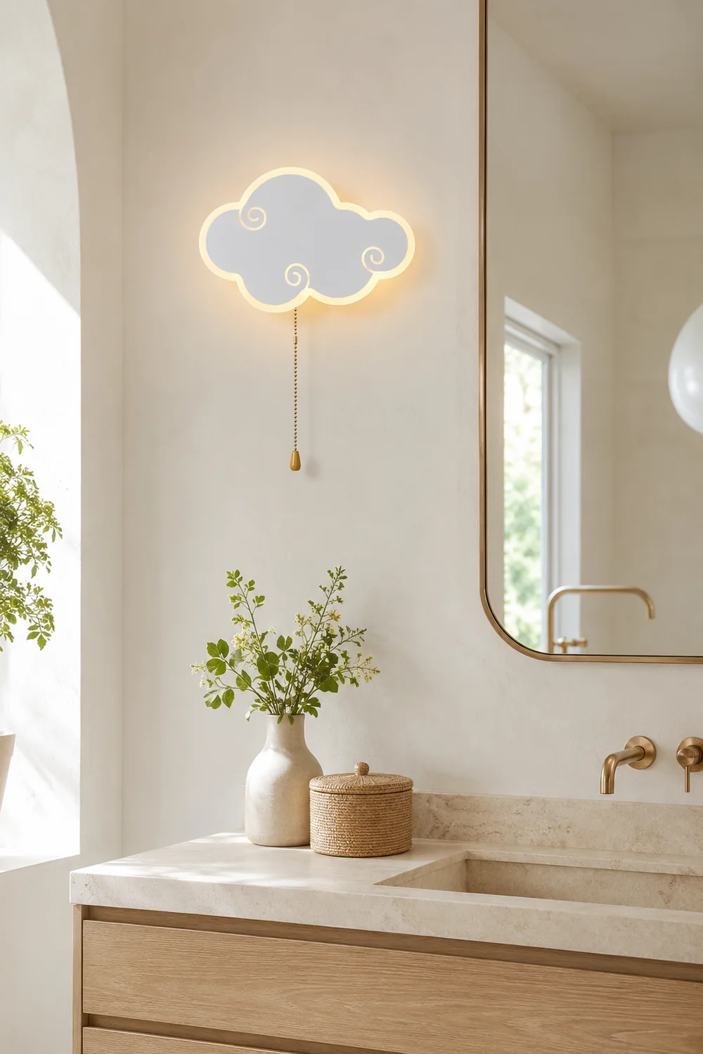 Figure Cloud Wall Lamp - Lumpaz