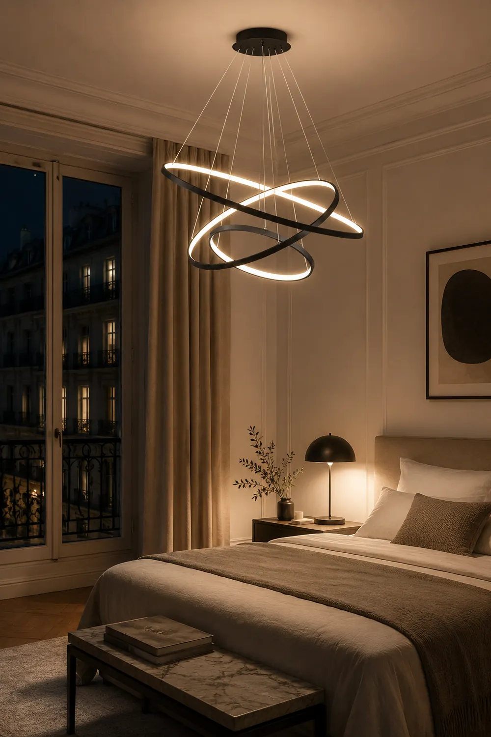 Floating Ring Chandelier - Lumpaz