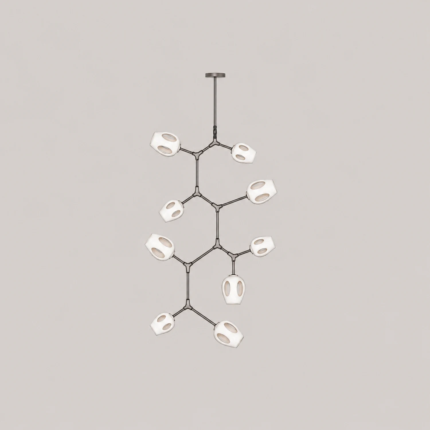 Perry Globe Vertical Chandelier - Lumpaz
